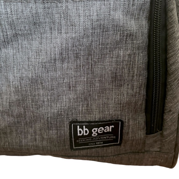 BB Gear Baby Boom Backpack Diaper Bag Gray - Picture 12 of 15